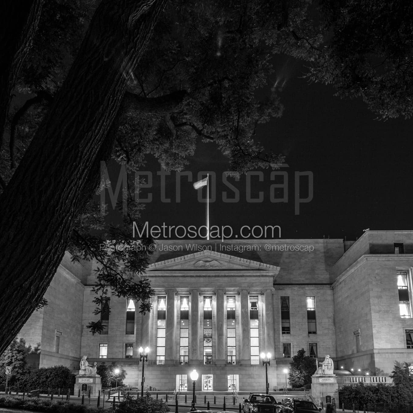 Washington DC Black & White Landscape Photography