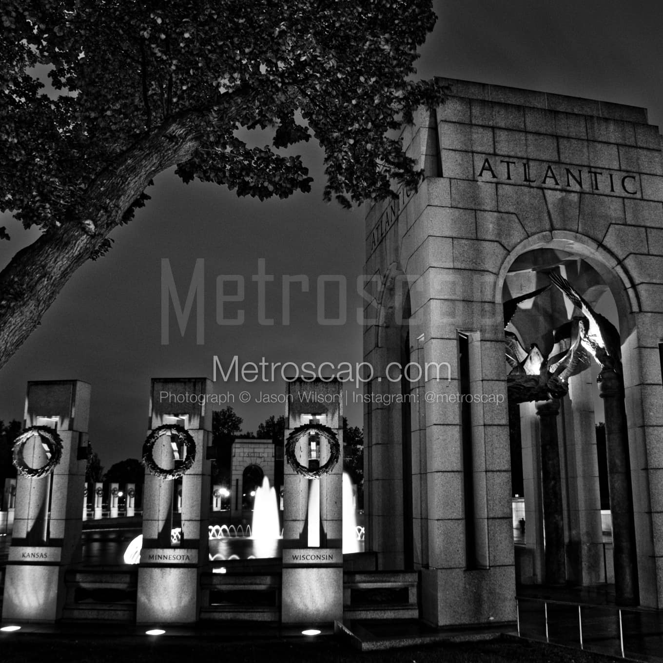 Washington DC Black & White Landscape Photography