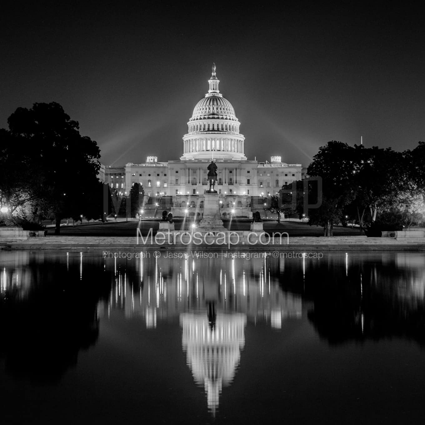 Washington DC Black & White Landscape Photography