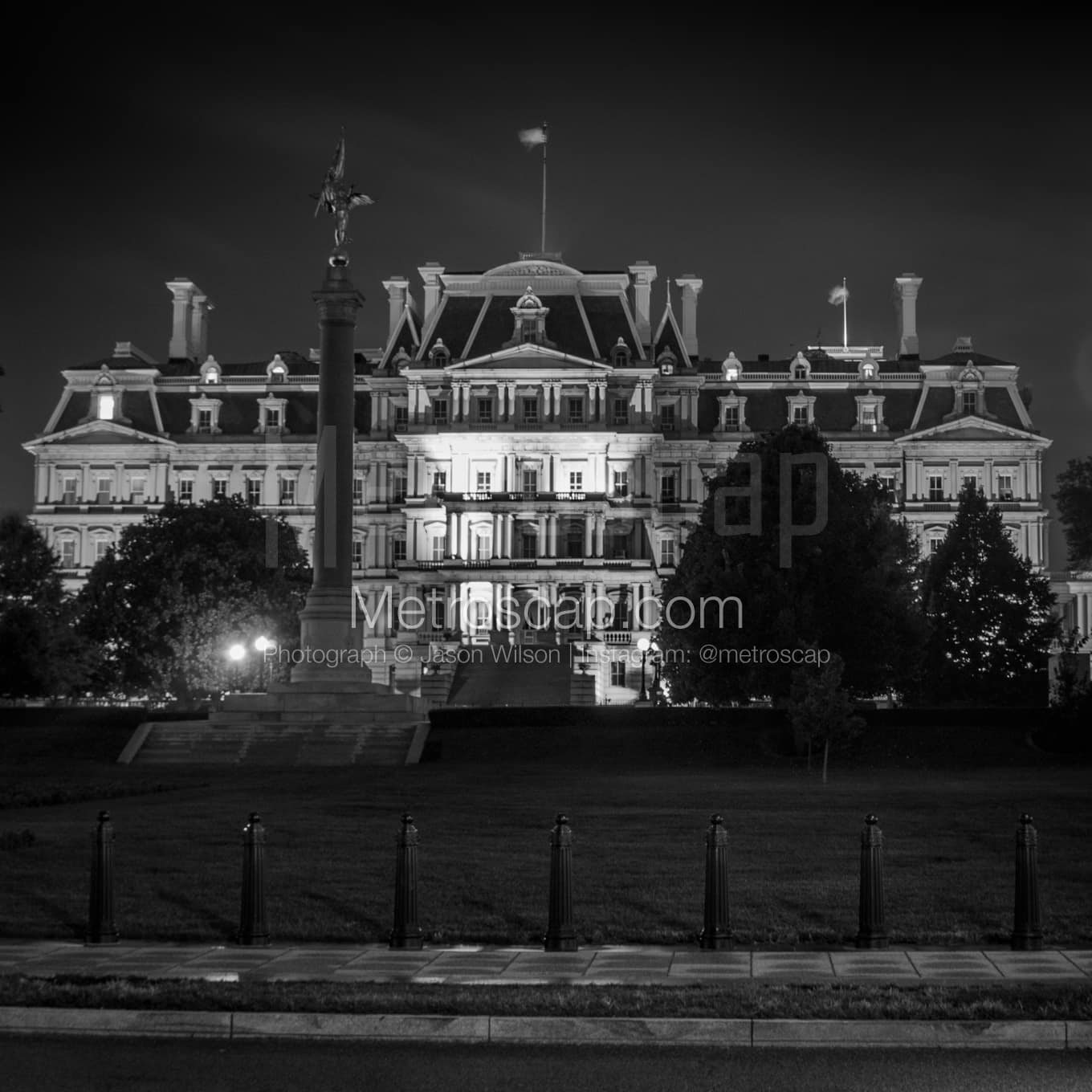 Washington DC Black & White Landscape Photography