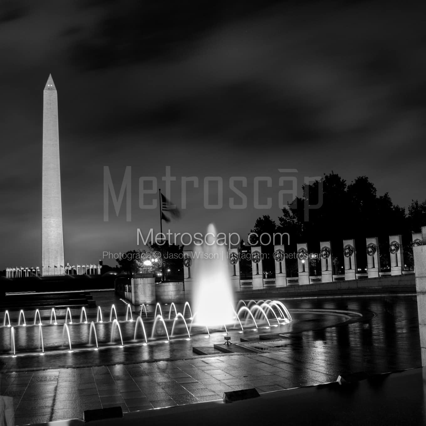 Washington DC Black & White Landscape Photography