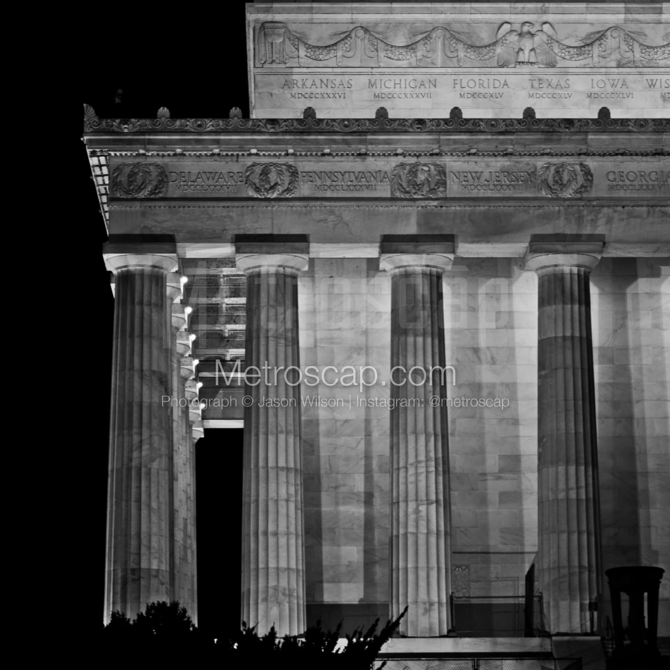 Washington DC Black & White Landscape Photography