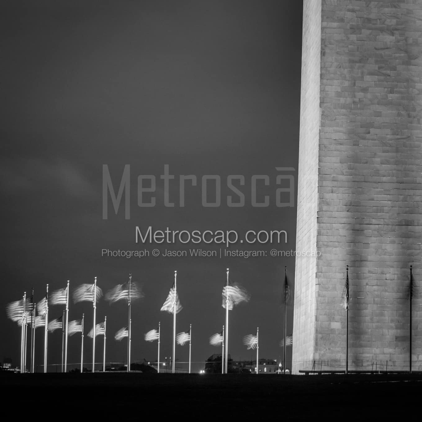 Washington DC Black & White Landscape Photography