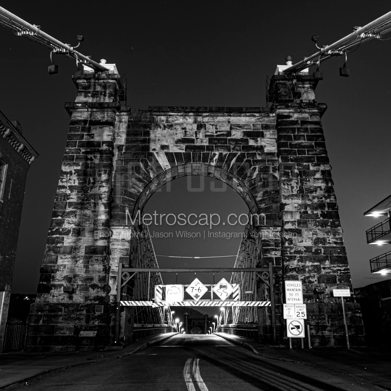 Wheeling WV Black & White Landscape Photography