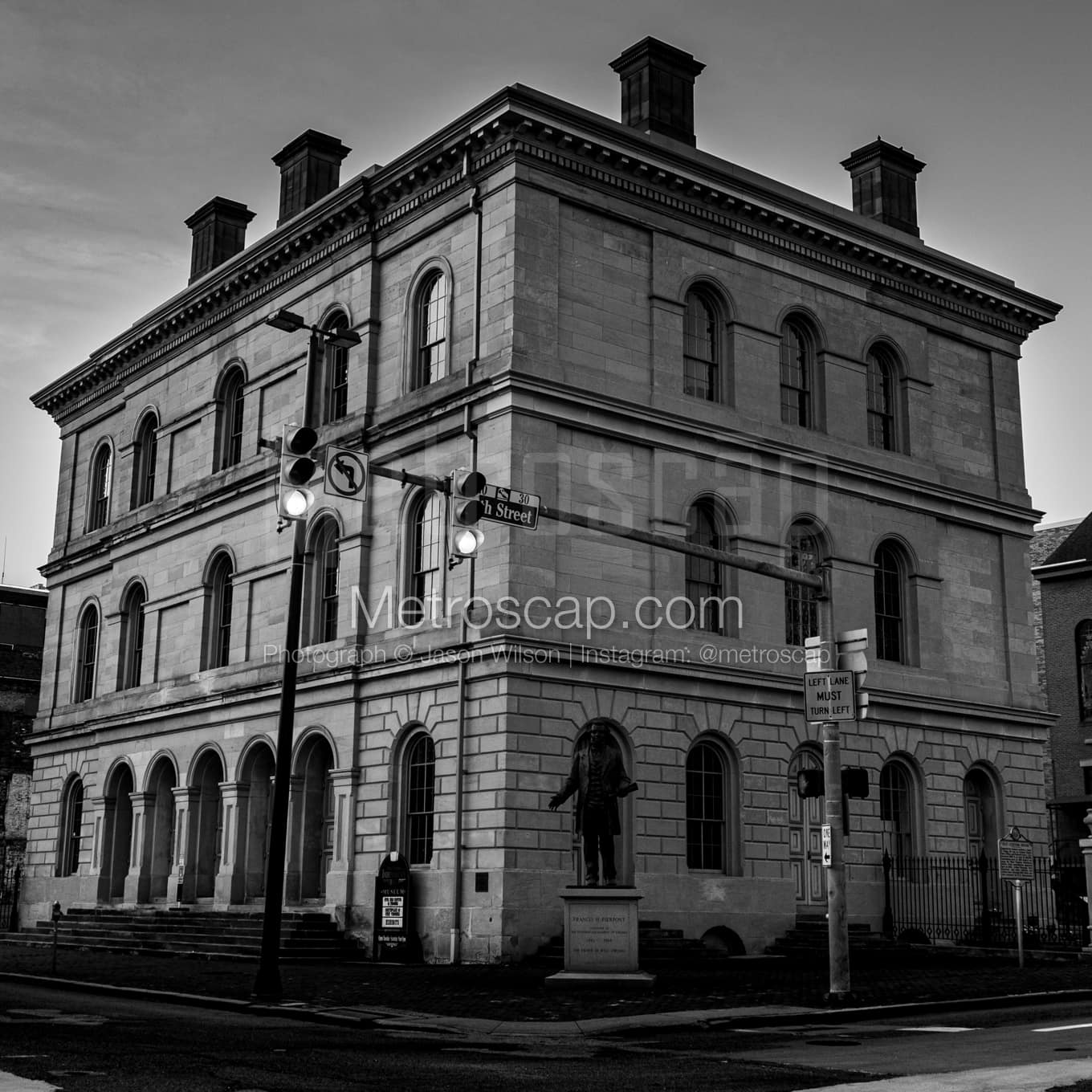 Wheeling WV Black & White Landscape Photography