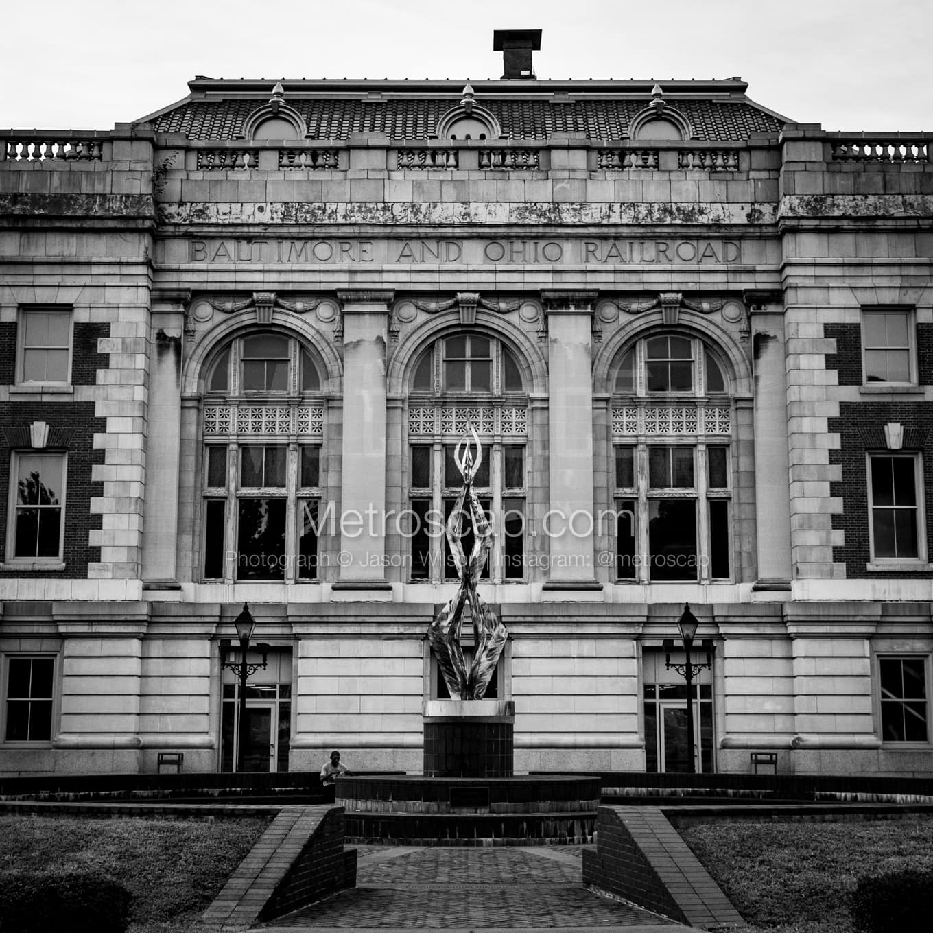 Wheeling WV Black & White Landscape Photography