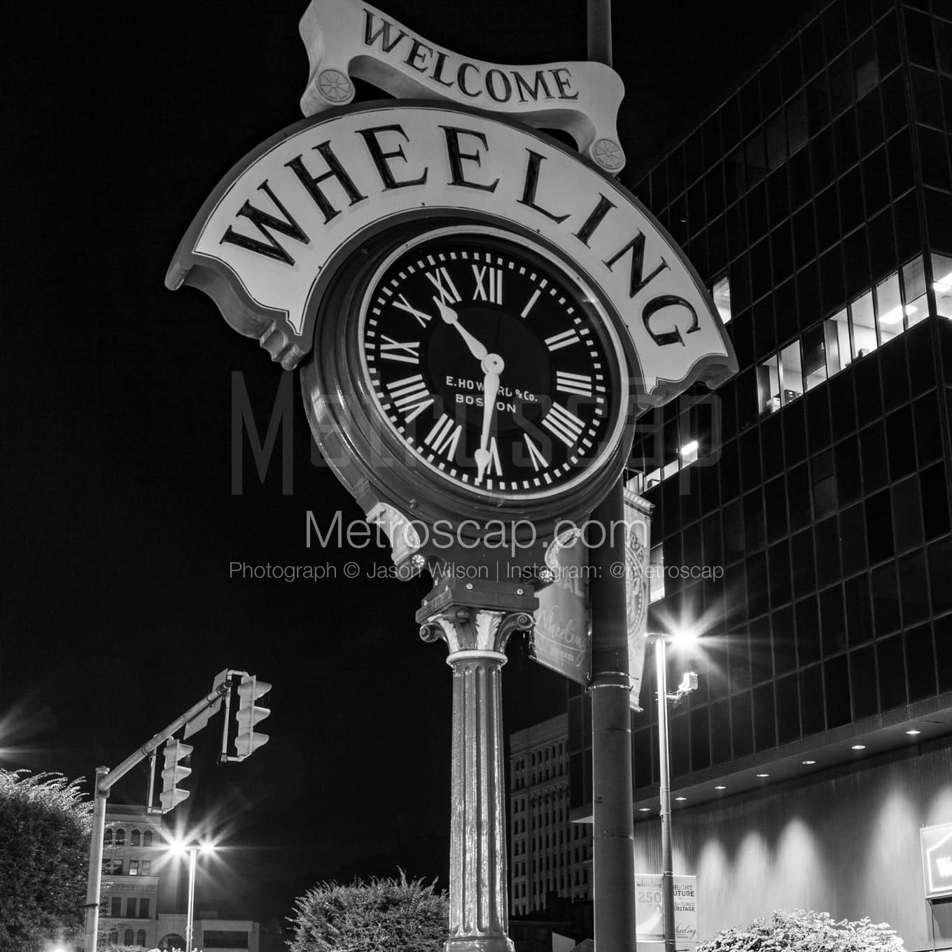 Wheeling WV Black & White Landscape Photography