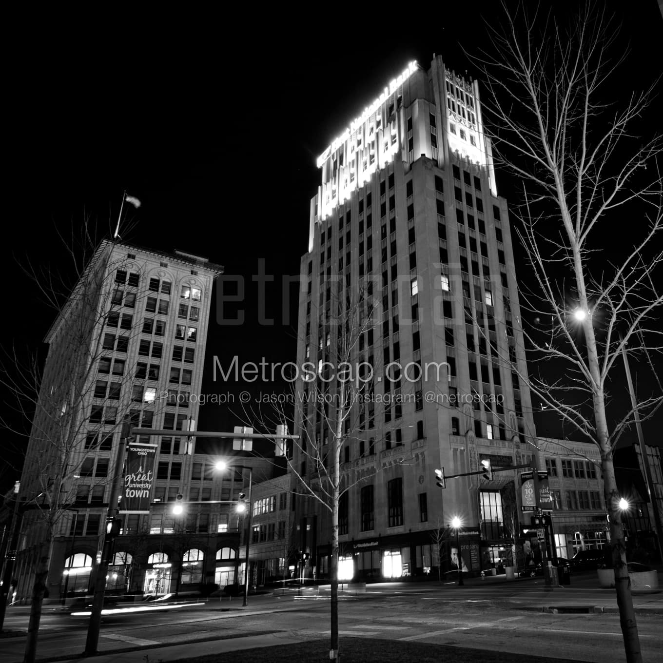 Youngstown Black & White Landscape Photography