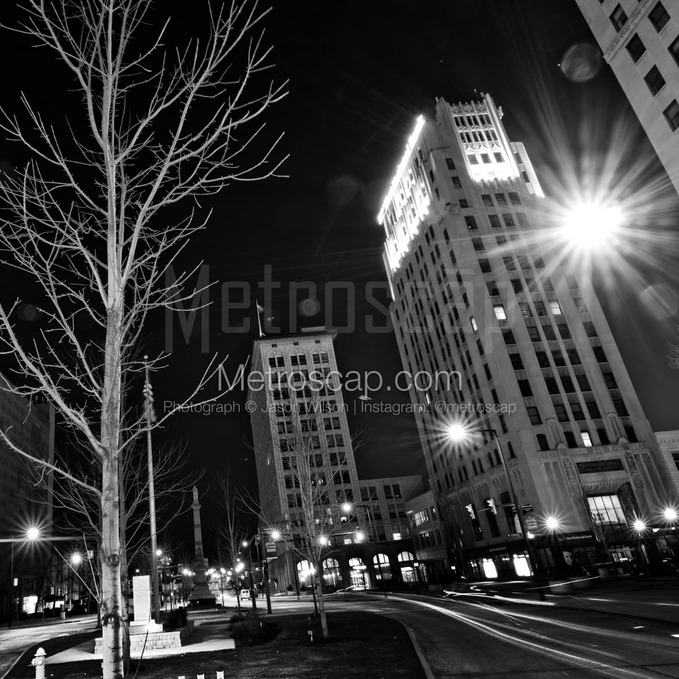 Youngstown Black & White Landscape Photography