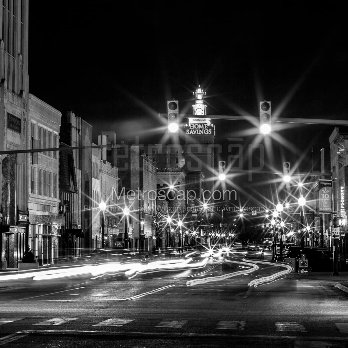 Youngstown Black & White Landscape Photography