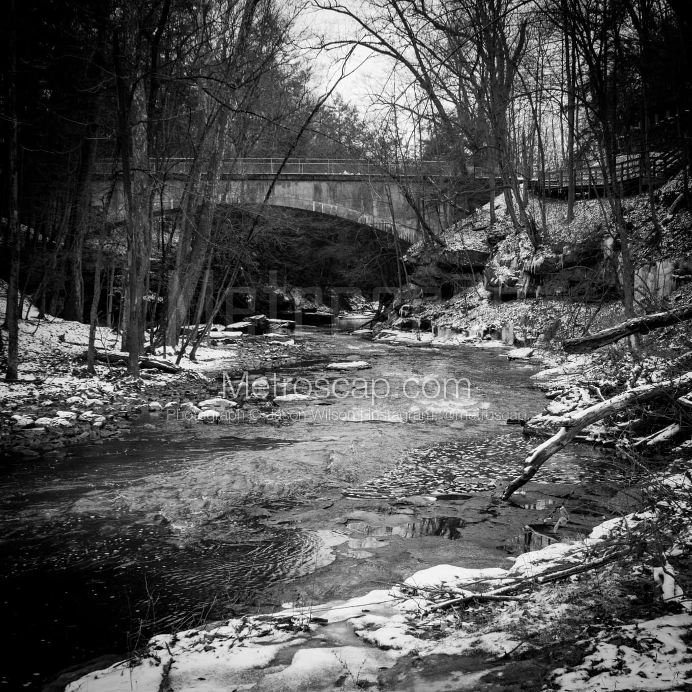 Youngstown Black & White Landscape Photography